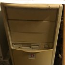 Vintage Retro PC Case Beige Computer Case AT  mid Power White Used full a29