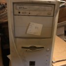 Vintage Retro PC Case Beige Computer Case ATx at   mid Power White Used full a3