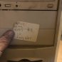 Vintage Retro PC Case Beige Computer Case ATx at   mid Power White Used full a3