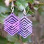 Interlocking Diamond Earrings
