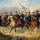 Grant and His Generals American US Civil War  8x11" CANVAS art Print