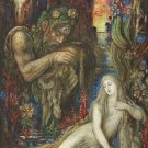 Gustave Moreau Galatea  8x11" CANVAS art Print