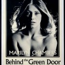 Behind the green door A VINTAGE ADULT FILM MOVIE POSTER PRINT 8'5x11 photo paper