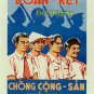South Vietnam, Vietnam Cong Hoa war propaganda posters print on 8x11 Canvas