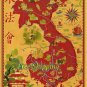 South Vietnam, Vietnam Cong Hoa war propaganda posters print on 8x11 Canvas