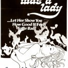 Satan Was a Lady.  VINTAGE ADULT FILM MOVIE POSTER PRINT 8'5x11 photo paper