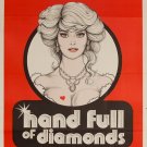 Handful of Diamonds.  VINTAGE ADULT FILM MOVIE POSTER PRINT 8'5x11 photo paper