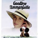 Goodbye Emmanuelle. VINTAGE ADULT FILM MOVIE POSTER PRINT 8'5x11 photo paper