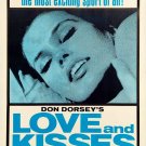 Love n Kisses. A VINTAGE ADULT FILM MOVIE POSTER PRINT 8'5x11 photo paper