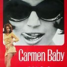 Carmen Baby. A VINTAGE ADULT FILM MOVIE POSTER PRINT 8'5x11 photo paper