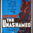 The Unashamed. A VINTAGE ADULT FILM MOVIE POSTER PRINT 8'5x11 photo paper