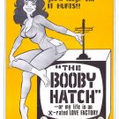 The Booby Hatch,  A VINTAGE ADULT FILM MOVIE POSTER PRINT 8'5 x 11 photo paper