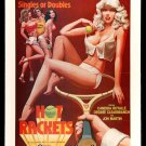 Hot Rackets  A VINTAGE ADULT FILM MOVIE POSTER PRINT 8'5x11 photo paper