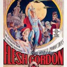 Flesh Gordon.  A VINTAGE ADULT FILM MOVIE POSTER PRINT 8'5x11 photo paper