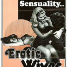 Erotic Wives. A VINTAGE ADULT FILM MOVIE POSTER PRINT 8'5x11 photo paper