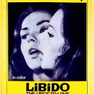 Libido urge to love. A VINTAGE ADULT FILM MOVIE POSTER PRINT 8'5x11 photo paper