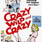 Crazy Wild.  VINTAGE ADULT FILM MOVIE POSTER PRINT 8'5x11 photo paper