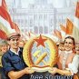 Vintage Hungary Communist posters war propaganda reproduction on Canvas paper