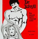 Erotic Dr Jekyll.   VINTAGE ADULT FILM MOVIE POSTER PRINT 8'5x11 photo paper