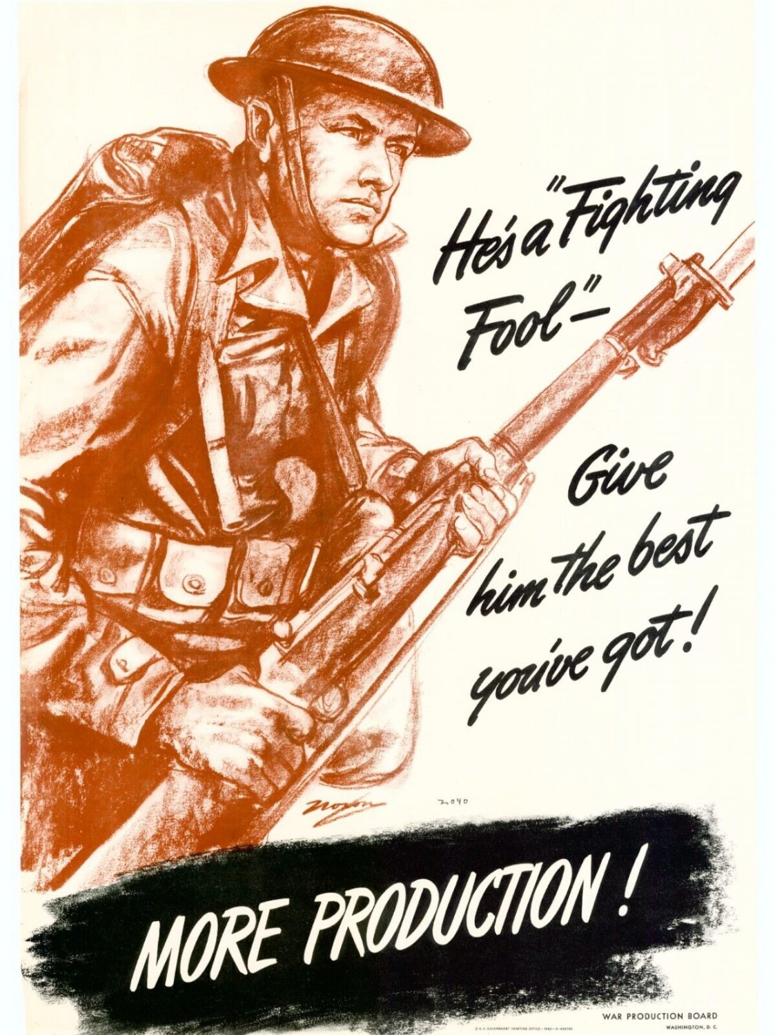 WW2 Vintage Poster reproduction, printed on Photo paper 8'5 x 11 (3)