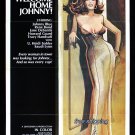 Welcome home Johnny. VINTAGE ADULT FILM MOVIE POSTER PRINT 8'5x11 photo paper