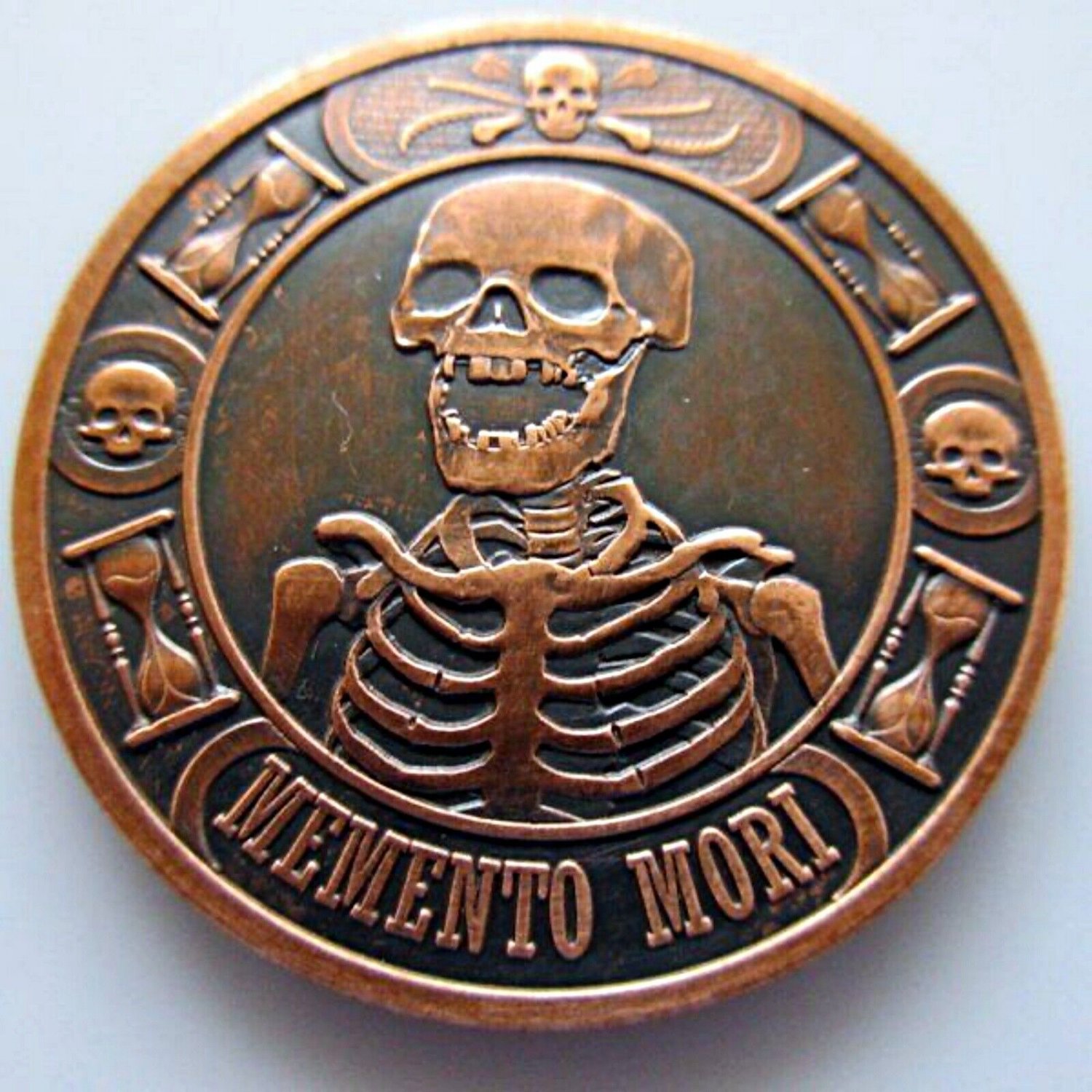 Memento Mori - The Last Laugh - 1oz. Pure Copper Bullion coin