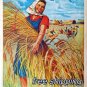 Vintage Poland Communist posters war propaganda reproduction on Canvas paper