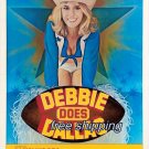 Debbie Does Dallas. A VINTAGE ADULT FILM MOVIE POSTER PRINT 8'5x11 photo paper