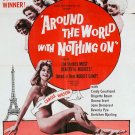 Around the World. A VINTAGE ADULT FILM MOVIE POSTER PRINT 8'5x11 photo paper
