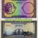 RARE 1955 Cambodia 5 Riel unissued Banknotes reproduction Matte or Glossy