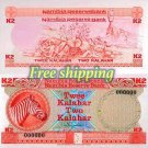 RARE Namibia 2 Kalahar  unissued Banknotes reproduction Matte or Glossy paper