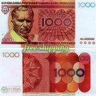 1980 YUGOSLAVIA 1000 DINARA BANKNOTE UNISSUED Reproduction, Matte or Glossy