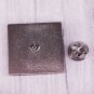Memento Mori Skull badge Remember Your Death goth Art pin jewelry, RARE