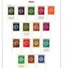 Israel Printable Stamp Album over 250 pages and completed the collection