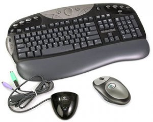 Logitech Cordless Freedom Optical Keyboard & Mouse (OEM)