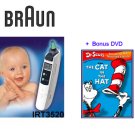 Braun Thermoscan Plus Ear Thermometer + Bonus DVD