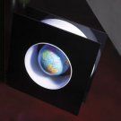 Museo Art Deco Levitating Globe w/ Neon Light