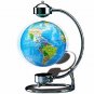 Levitating Globe With Chrome Steel Base