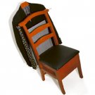 Executive Solid Wood Valet Chair with Storage Seat