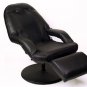 Home Pride 3 Speed Leather Massage Chair with 360-Degree Swivel Base