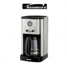 Kenmore Stainless Steel 12 cup Classic Coffee Maker With Clock