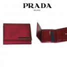 Prada Tessuto Nylon Wallet (Red)