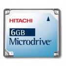 Hitachi Microdrive 6GB Digital Media Hard Disk Drive