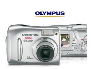 Olympus D535 Point and shoot Digital Camera - 3.2 Megapixel, 3x Optical Zoom & 12x total Zoom