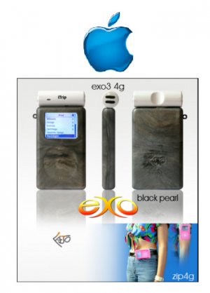Exo Ipod Mini Case (Black Pearl)