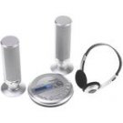 Panasonic SL-J600V Portable CD Player with Twin Tower Speakers