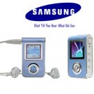 Samsung YP-T7X 512MB Portable Digital Music MP3 Player with Picture Viewer