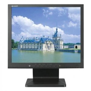 Sharp LL-T17A4B 17 Inch Black LCD Monitor
