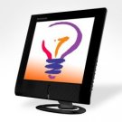 Sylvania 18" TFT Active Matrix Black LCD Monitor