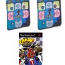 Two Datel Wireless Dance Pads Combo for Playstation 2